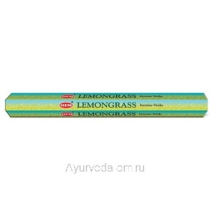Благовония Лемонграсс 20 гр. ХЕМ  (Lemongrass HEM) Индия